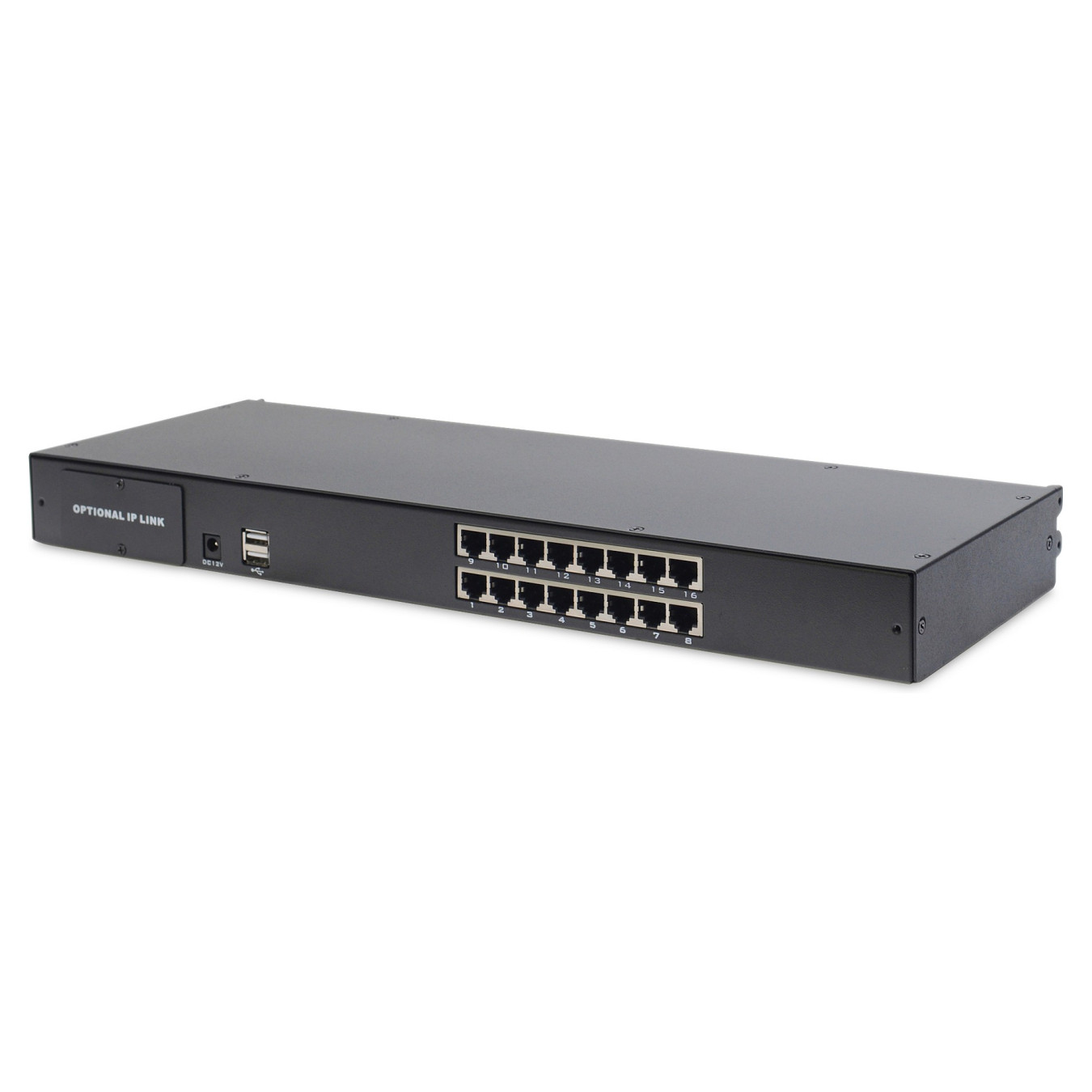 Digitus 19' LCD KVM-Konsole. 16-Port CAT 5. US-Tastatur — Buy in Cyprus with Fast Delivery