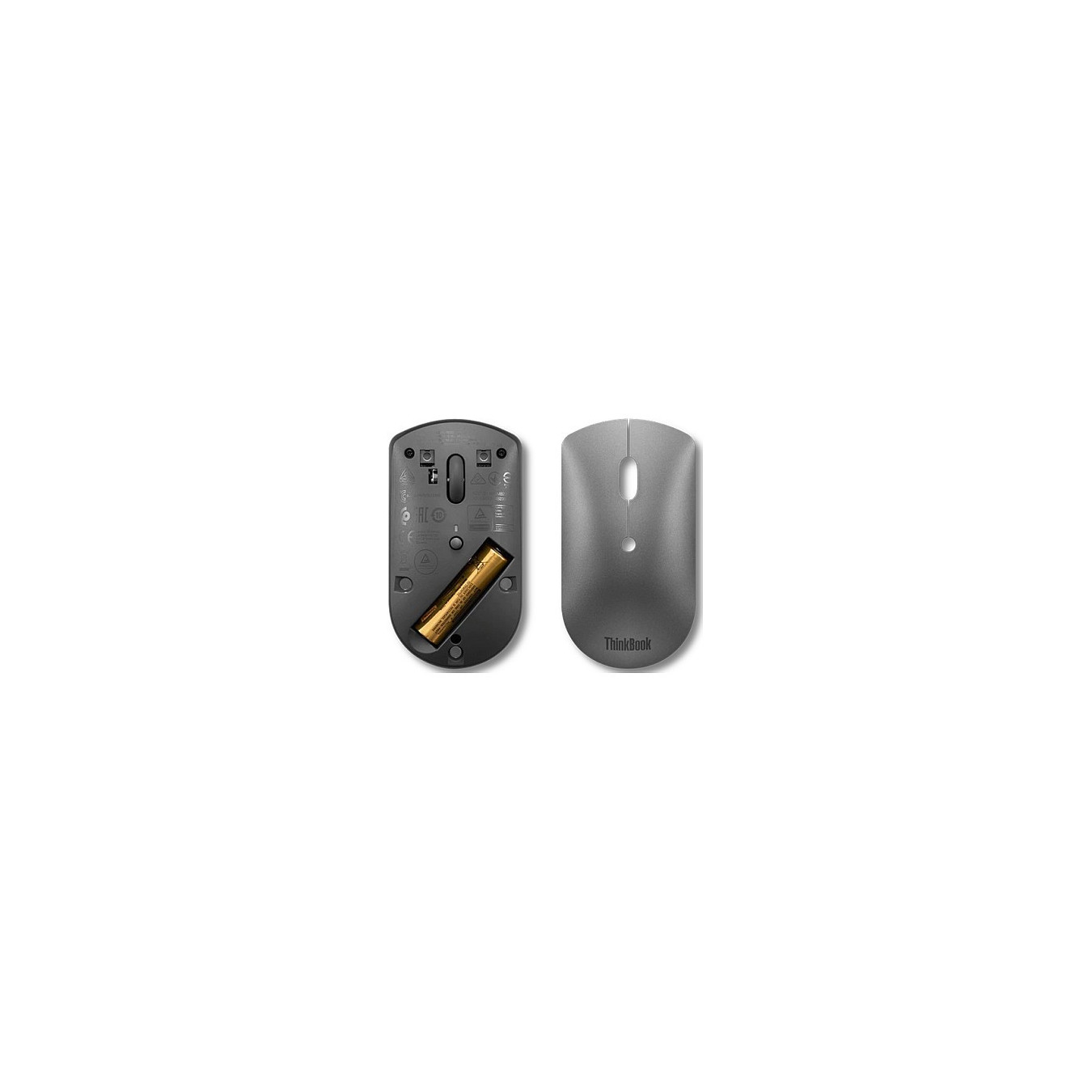 Lenovo Maus wireless - ThinkBook Bluetooth Silent Mouse Silb — Buy in Cyprus with Fast Delivery