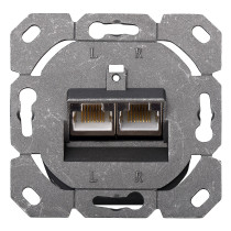 DIGITUS Anschlussdose Cat5e 2xRJ45 geschirmt Unt. Signalweiß — Buy in Cyprus with Fast Delivery