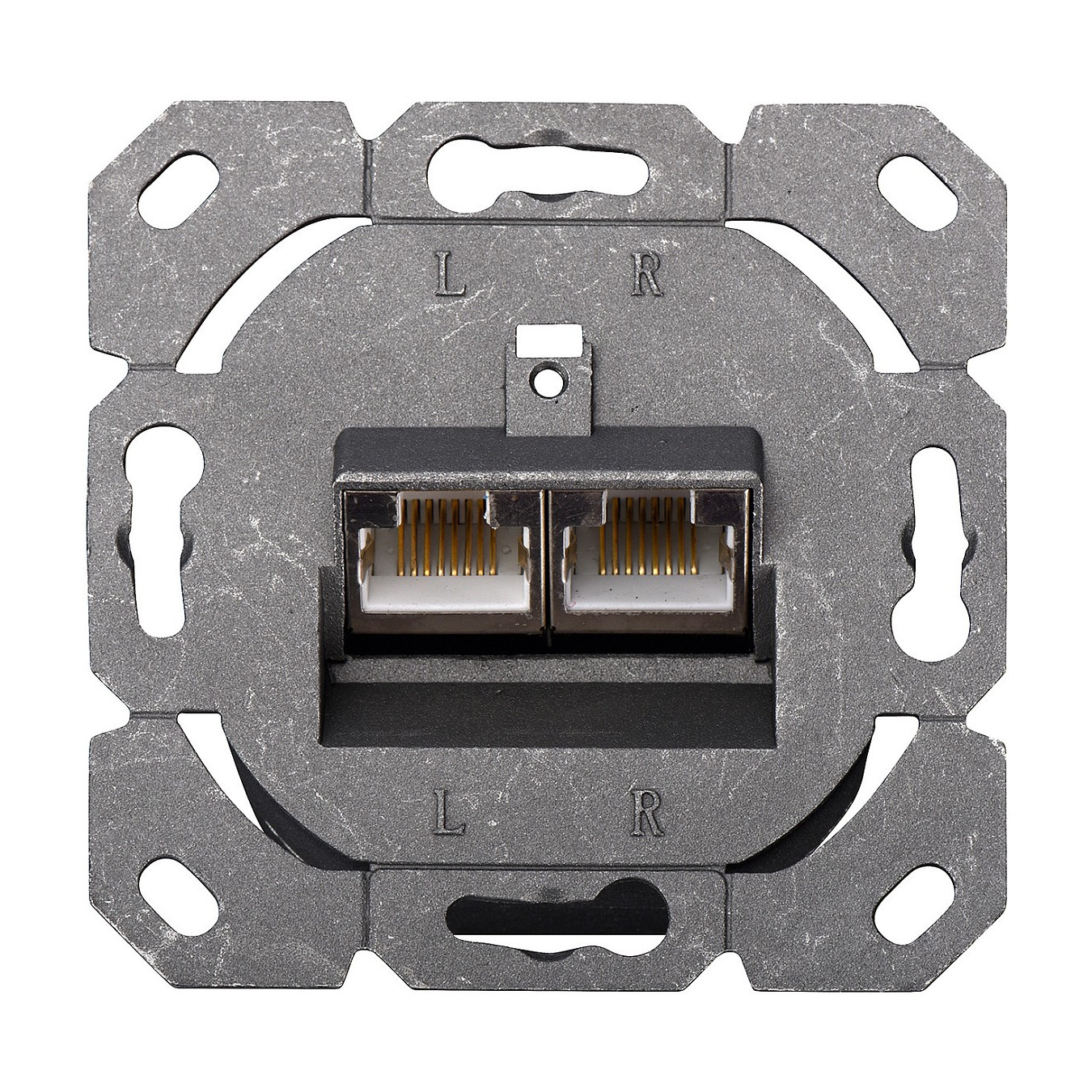 DIGITUS Anschlussdose Cat5e 2xRJ45 geschirmt Unt. Signalweiß — Buy in Cyprus with Fast Delivery