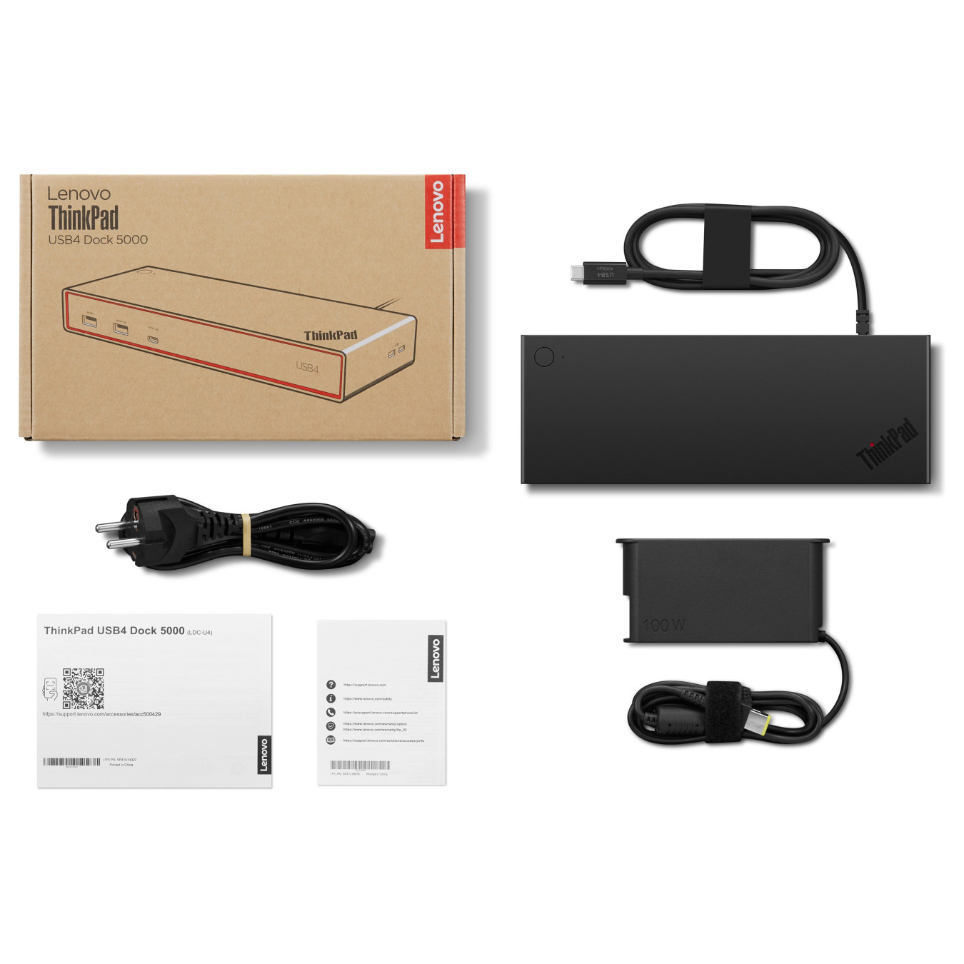 D Lenovo ThinkPad USB4 Dock 5000 - 100W GE — Buy in Cyprus with Fast Delivery