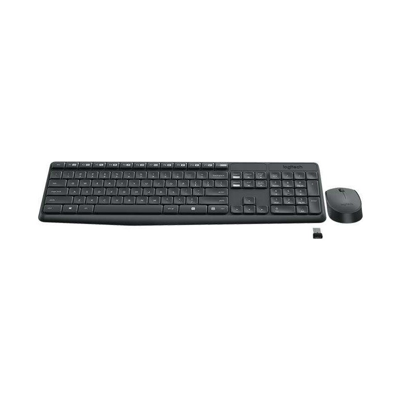 Logitech MK235 Wireless Keyboard & Mouse Combo - German QWERTZ, Full-Size (Boxed) — Buy in Cyprus with Fast Delivery