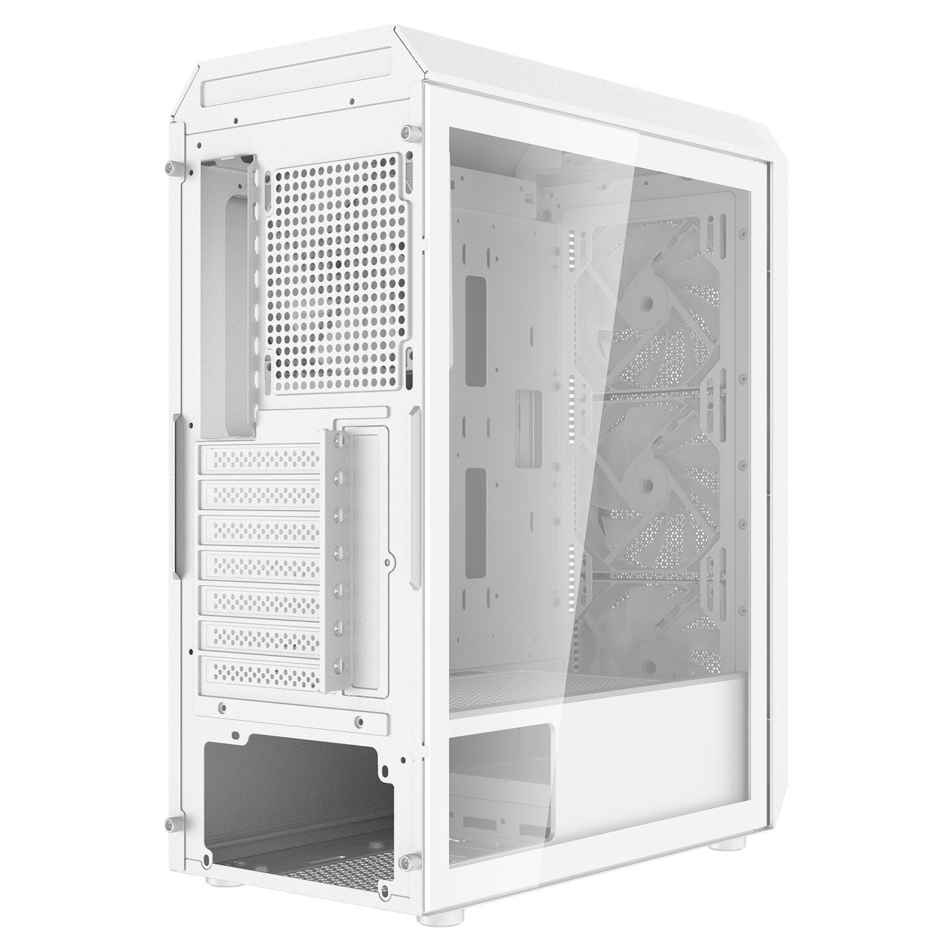 XPG Valor Air Plus ATX Midi Tower weiß Glas 4x120mm ARGB — Buy in Cyprus with Fast Delivery