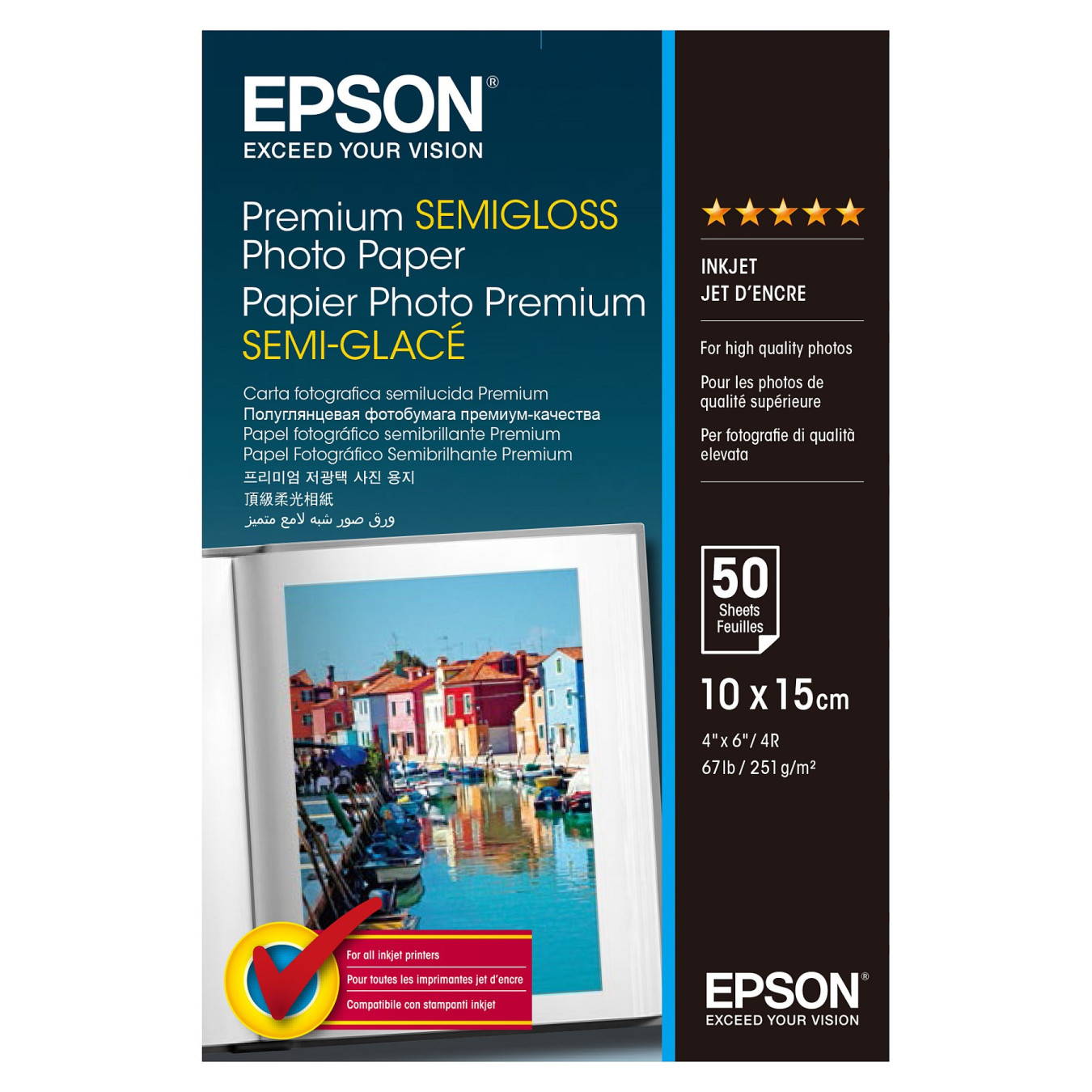 Epson C13S041765 10x15cm Fotopapier — Buy in Cyprus with Fast Delivery