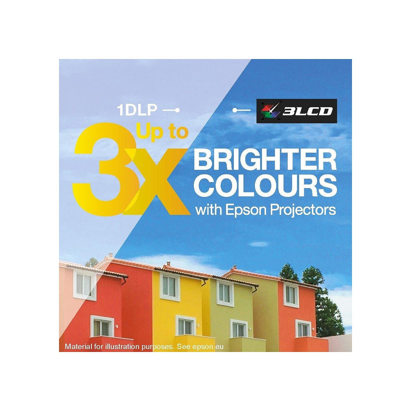 (1920x1080) Epson EB FH08 3LCD Projektor 3600 Lumen Full HD weiß — Buy in Cyprus with Fast Delivery