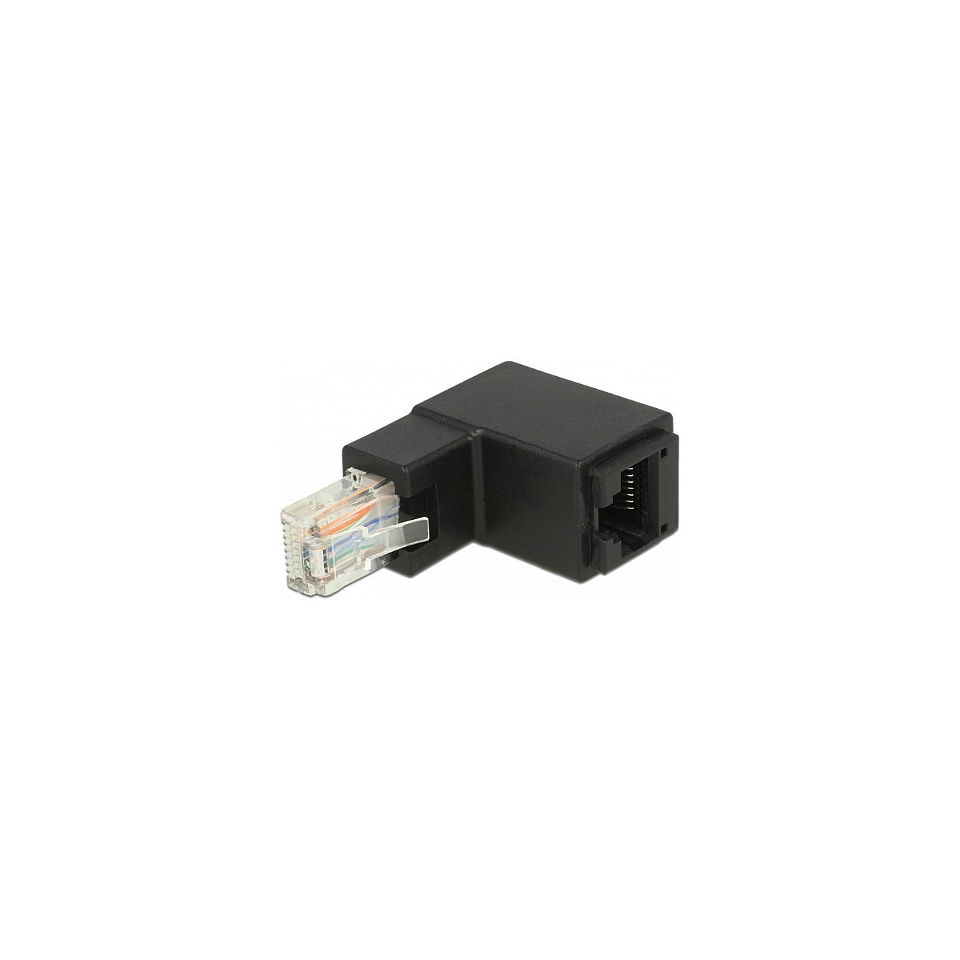 Netzwerkadapter - RJ-45 (M) gewinkelt bis RJ-45 (W) — Buy in Cyprus with Fast Delivery