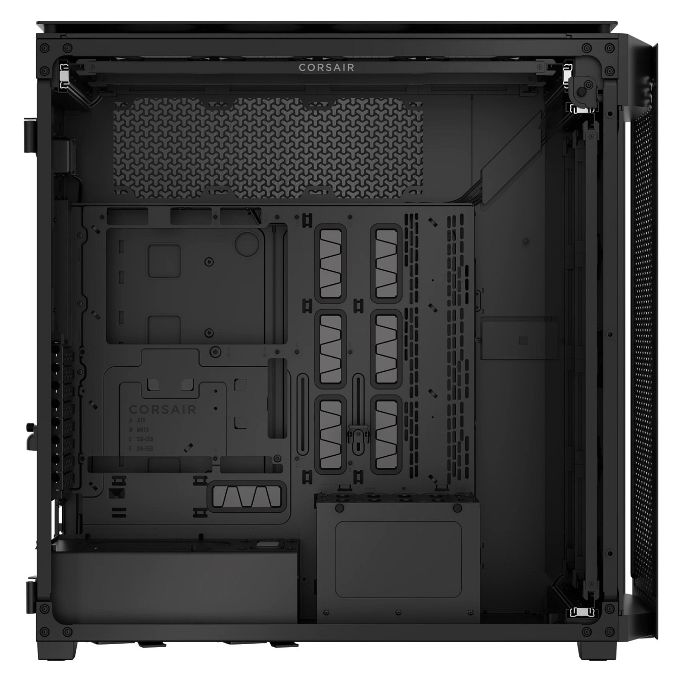 CORSAIR Frame 9000D RGB Schwarz Super Full Tower ATX Gaming Gehäuse — Buy in Cyprus with Fast Delivery