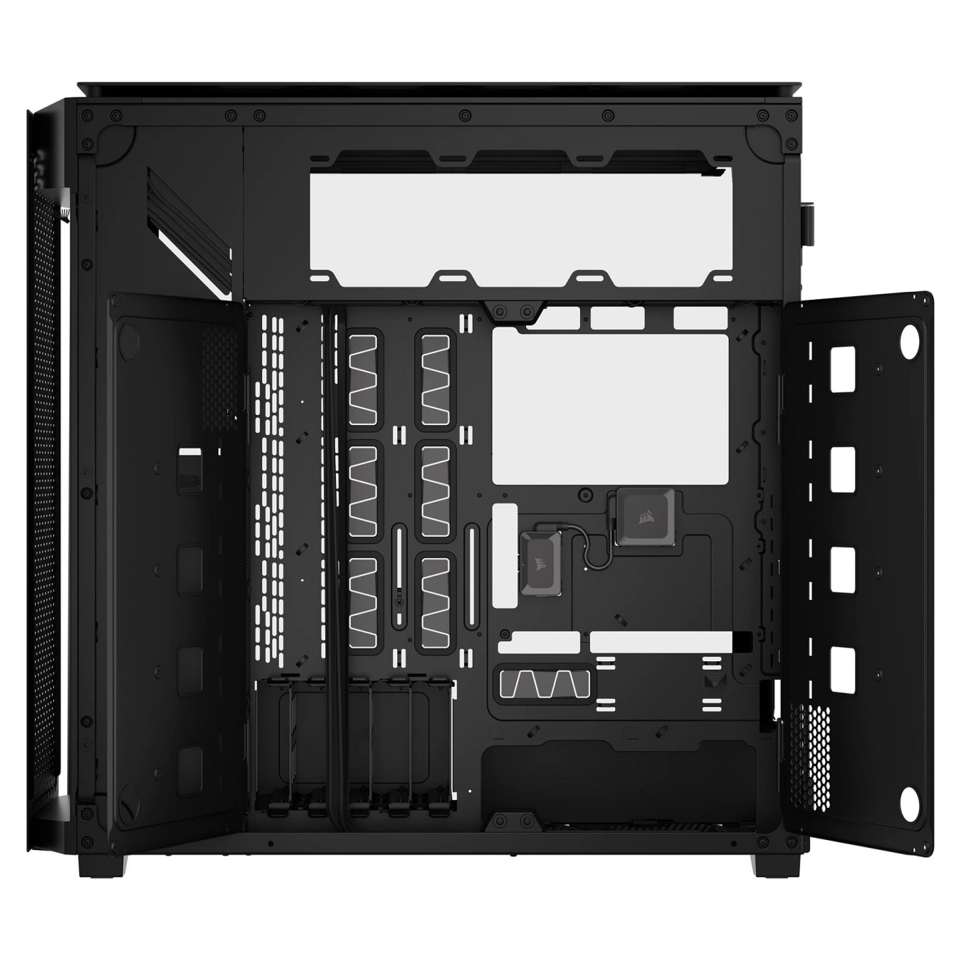 CORSAIR Frame 9000D RGB Schwarz Super Full Tower ATX Gaming Gehäuse — Buy in Cyprus with Fast Delivery