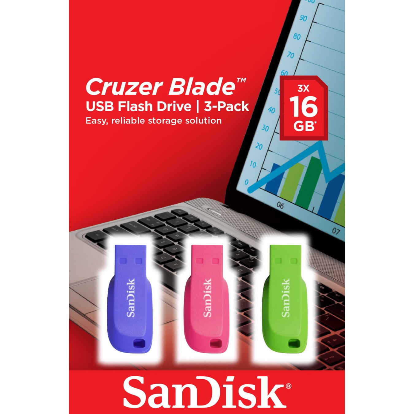 STICK SANDISK CRUZER BLADE USB — Buy in Cyprus with Fast Delivery