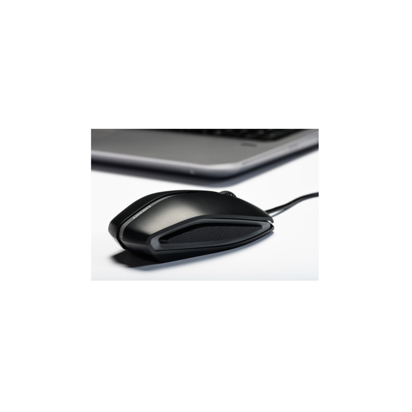 Cherry Gentix 4K Wired Mouse - JM-0340-2 - Ambidextrous, 3600 DPI, 6 Programmable Buttons, Black