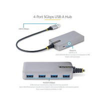 D StarTech 4-PORT USB HUB 5GBPS PORTABLE — Buy in Cyprus with Fast Delivery