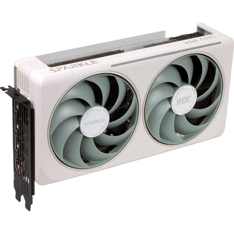 Buy SPARKLE Intel Arc B580 ROC Luna OC Ultra - 12GB GDDR6, Blue, 3x Fans, 200W TDP in Cyprus, Nicosia, Limassol, Larnaka, Pafos