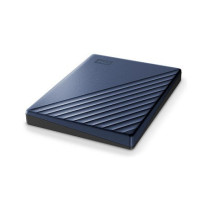 2.5' WD My Passport Ultra 2TB Blue USB-C USB3.0 HDD 6.4cm 2.5Zoll Metal finish RTL portable extern