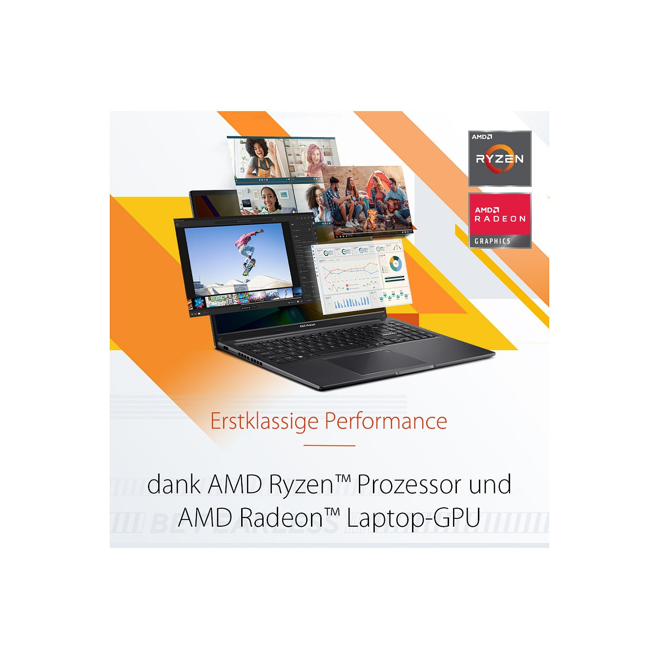 ASUS Vivobook 16 M1605YA-MB602W 16' WUXGA R5-7430U 16GB 1TB Win11 — Buy in Cyprus with Fast Delivery