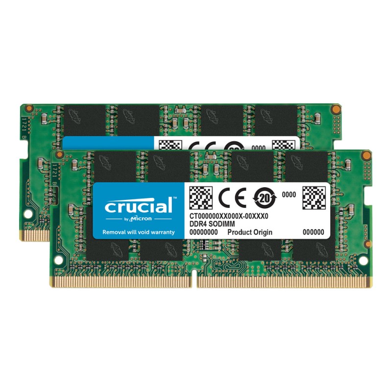 Crucial 32GB (2x16GB) DDR4-3200 CL22 SODIMM CT2K16G4SFRA32A (Boxed) — Buy in Cyprus with Fast Delivery