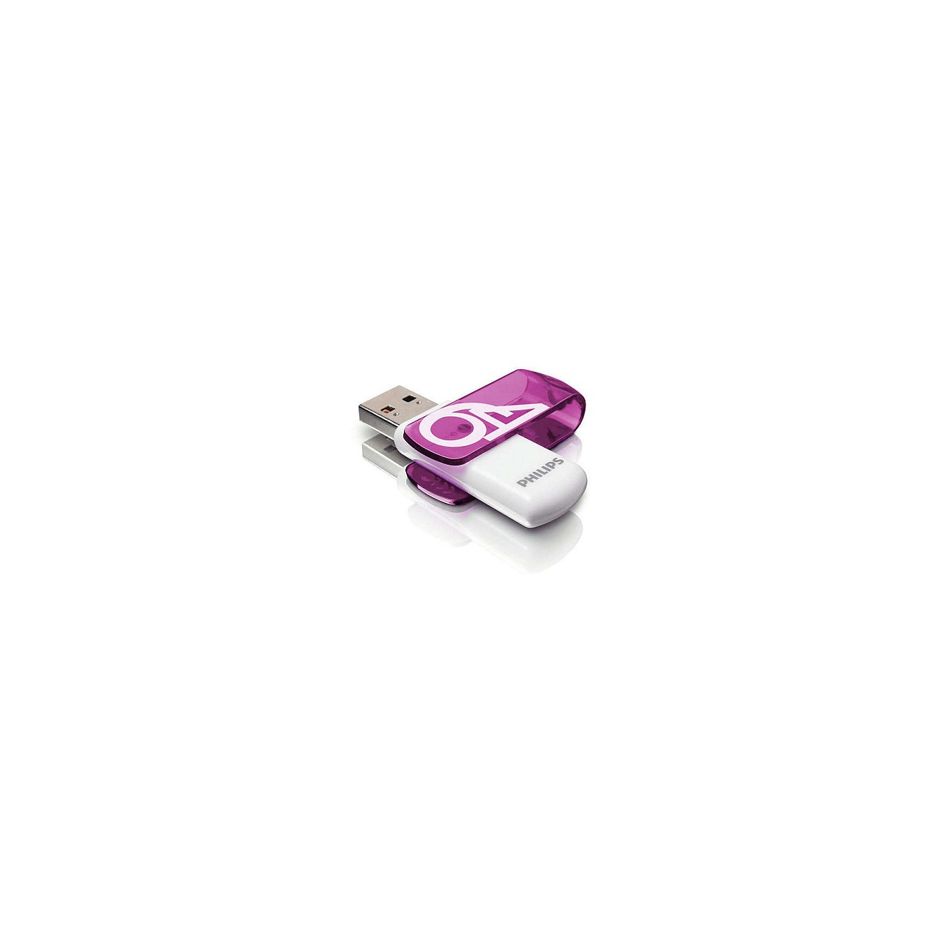 STICK Philips USB 2.0 64GB Vivid Edition Magic Purple — Buy in Cyprus with Fast Delivery