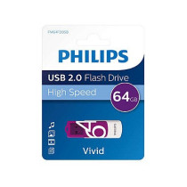 STICK Philips USB 2.0 64GB Vivid Edition Magic Purple — Buy in Cyprus with Fast Delivery