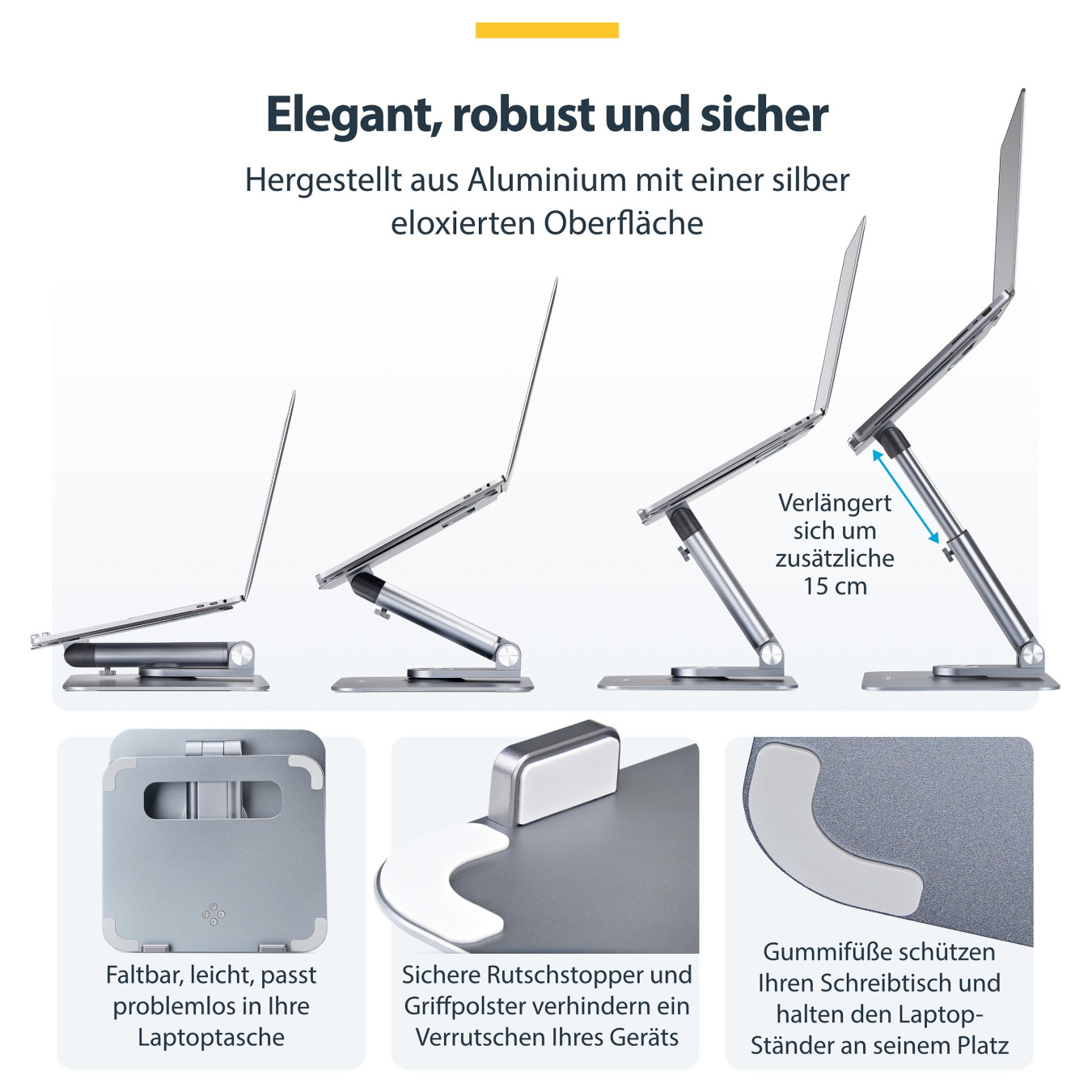 D StarTech TELESCOPIC LAPTOP STAND RISER — Buy in Cyprus with Fast Delivery