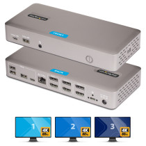 D StarTech 3X MONITOR USB4 DOCK 100W PD — Buy in Cyprus with Fast Delivery