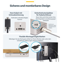 D StarTech 3X MONITOR USB4 DOCK 100W PD — Buy in Cyprus with Fast Delivery