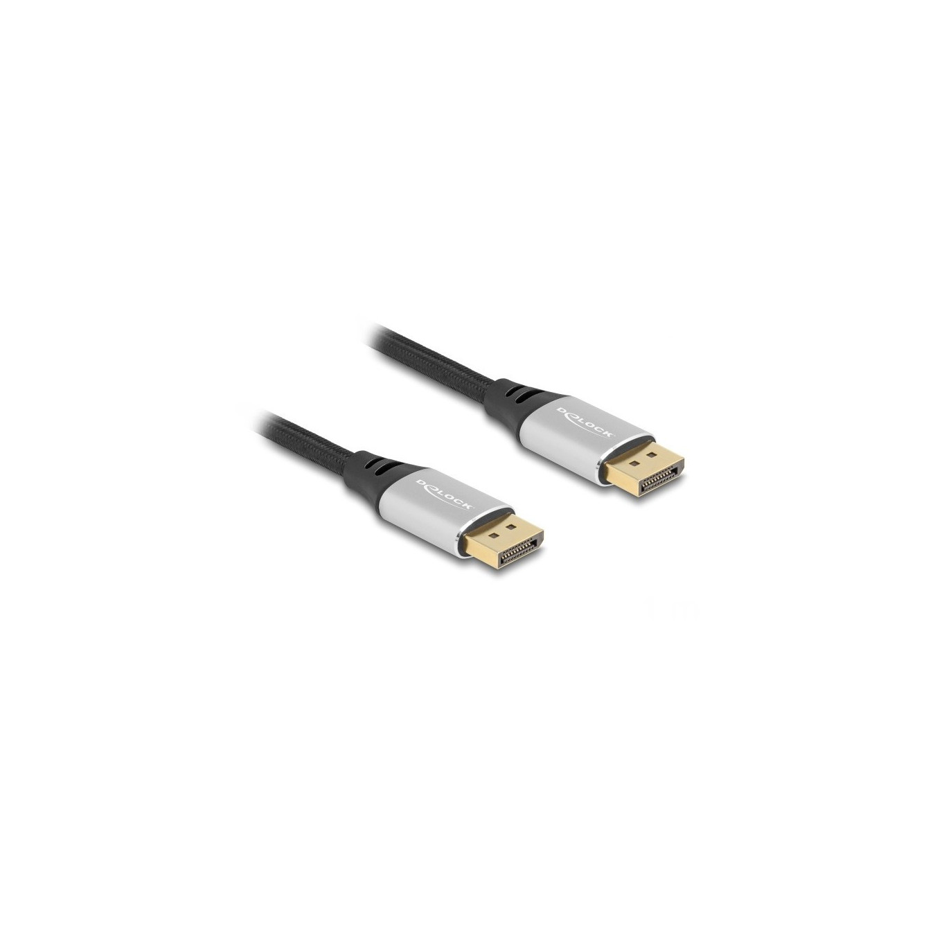 DELOCK DisplayPort Kabel 16K 60 Hz 1m silber Metall — Buy in Cyprus with Fast Delivery