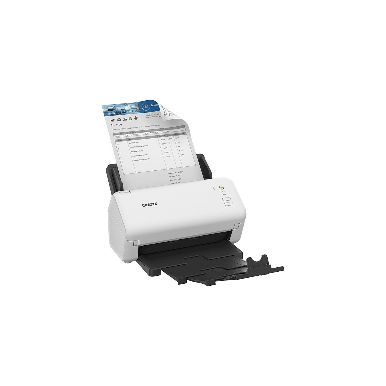 Scanner Brother ADS-4100 Duplex-Dokumentenscanner — Buy in Cyprus with Fast Delivery