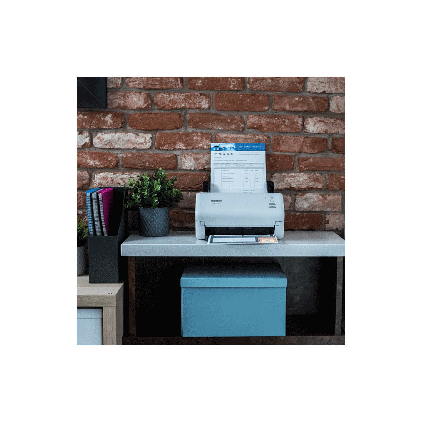 Scanner Brother ADS-4100 Duplex-Dokumentenscanner — Buy in Cyprus with Fast Delivery