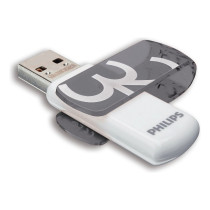 STICK Philips USB 2.0 32GB Vivid Edition Shadow Grey — Buy in Cyprus with Fast Delivery
