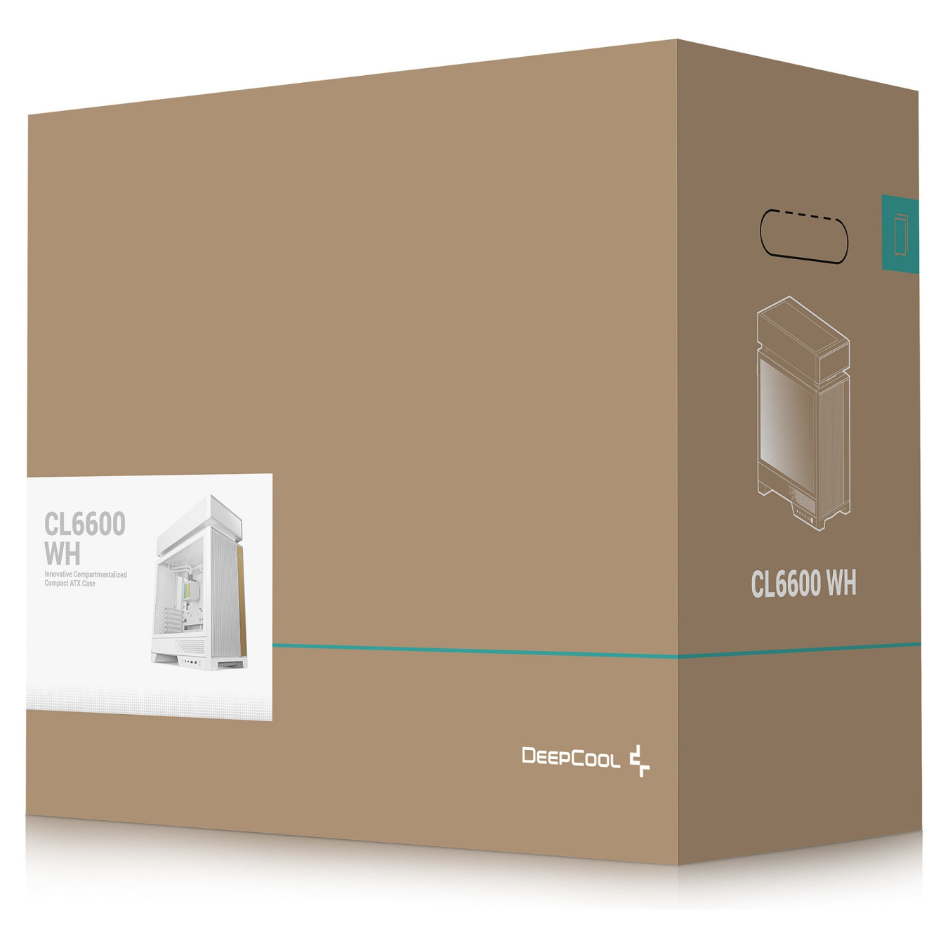 DeepCool CL6600 WH ATX 360 AIO white — Buy in Cyprus with Fast Delivery