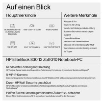 HP EliteBook 830 G10 i5-1335U16GB 512GB SSD UMA WWAN Wi-Fi 6e FPR W11P 3J Gar (DE) — Buy in Cyprus with Fast Delivery