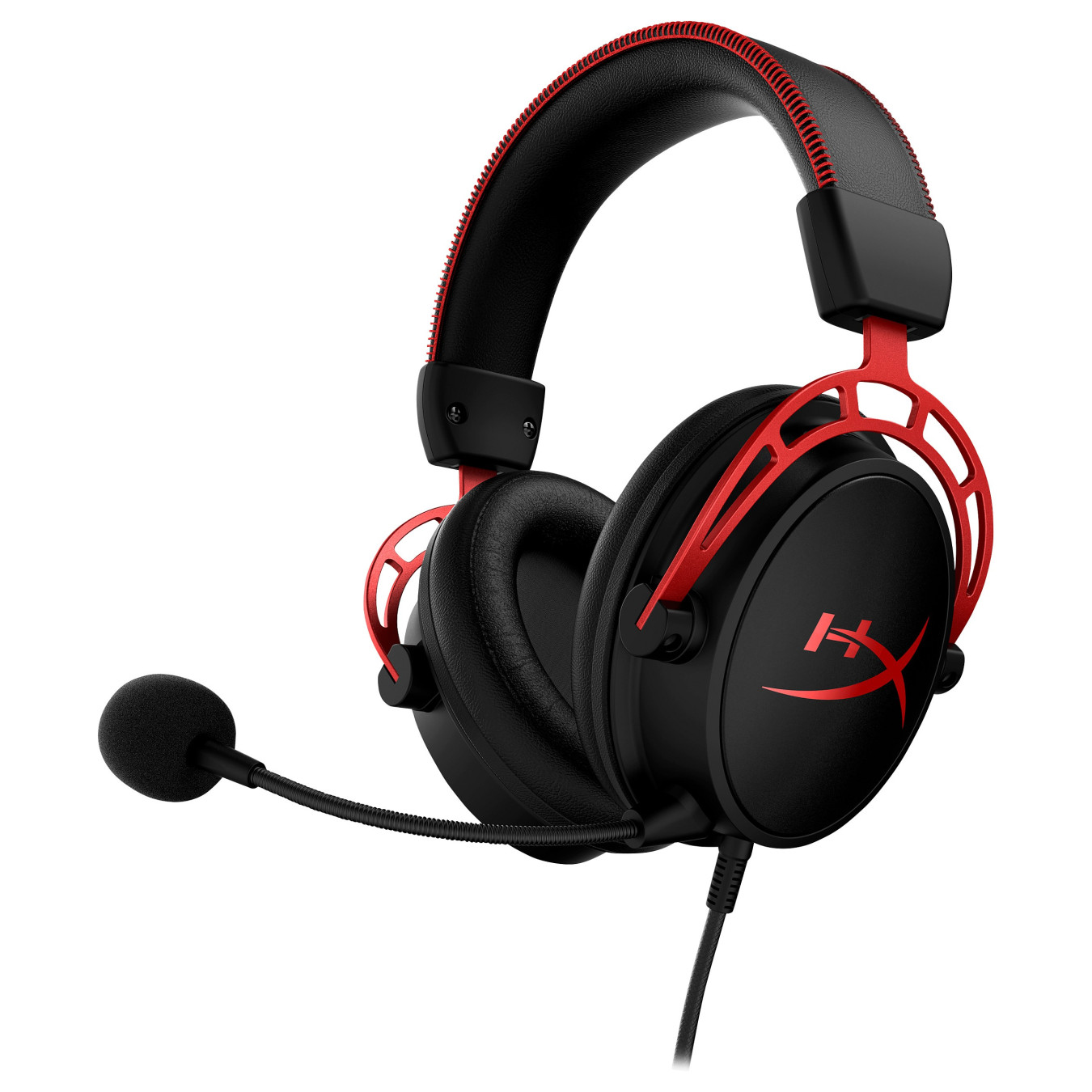 HP HyperX Cloud Alpha Gaming Headset - Over-Ear - schwarz rot - — Buy in Cyprus with Fast Delivery