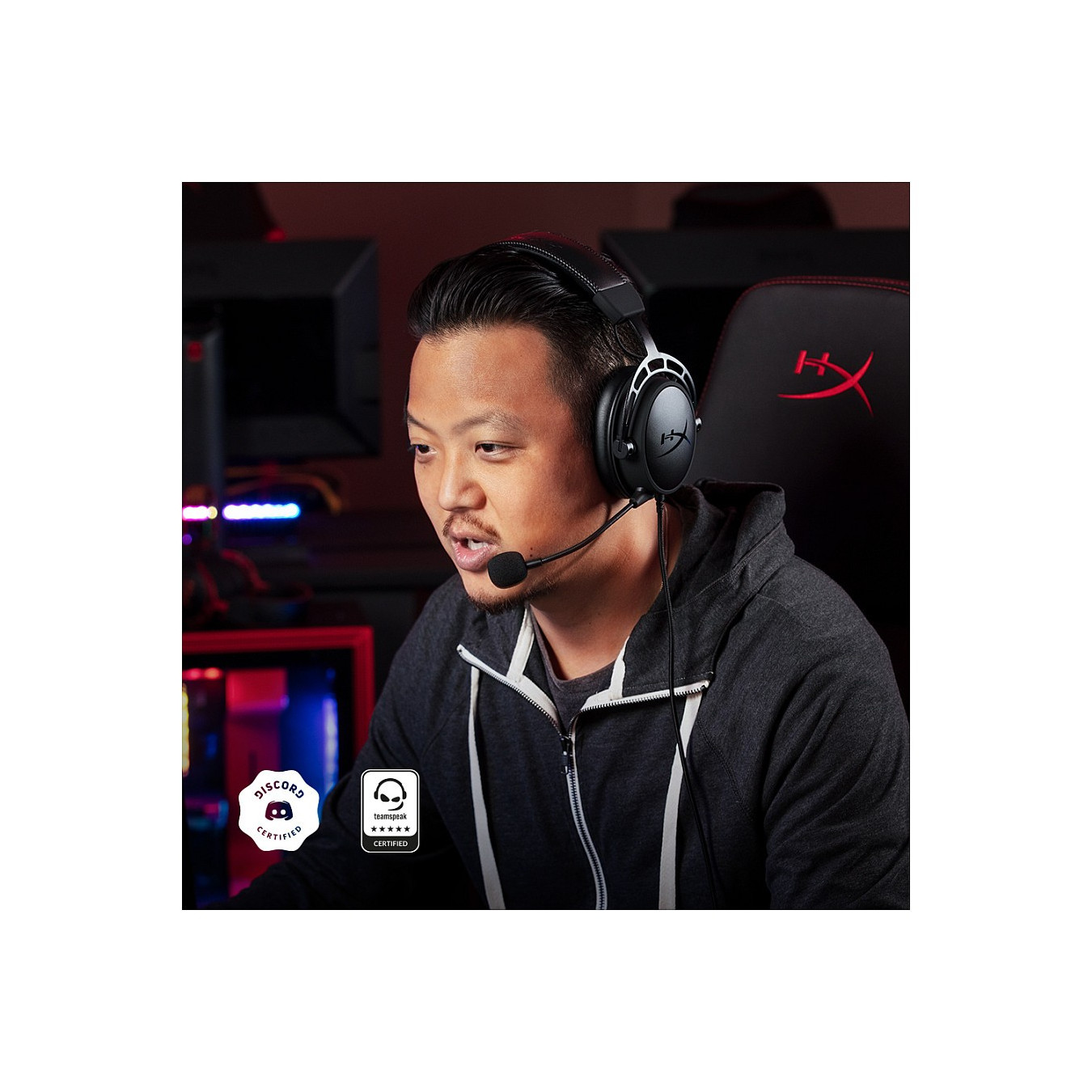 HP HyperX Cloud Alpha Gaming Headset - Over-Ear - schwarz rot - — Buy in Cyprus with Fast Delivery