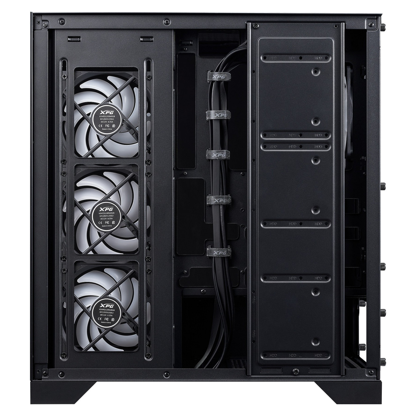 XPG Invader X BTF ATX Midi Tower schwarz 5x120mm ARGB USB C — Buy in Cyprus with Fast Delivery
