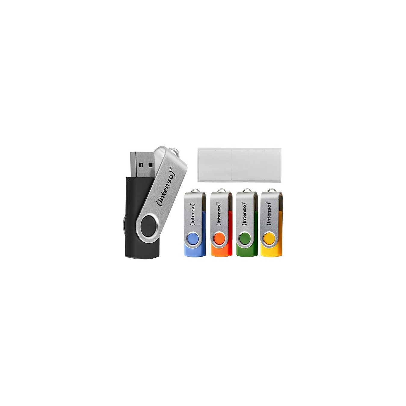 STICK Intenso Office Line 256GB USB Stick 3.2 Multipack x5 bunt — Buy in Cyprus with Fast Delivery