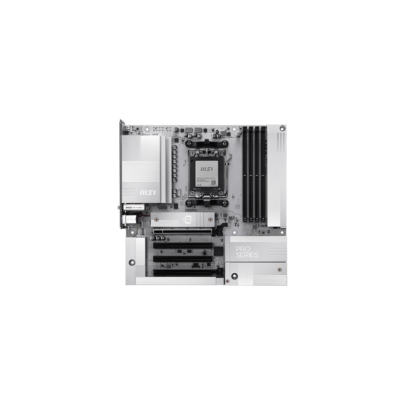 MSI PRO B850M-A WiFi Project Zero (B850.AM5.mATX.DDR5 — Buy in Cyprus with Fast Delivery