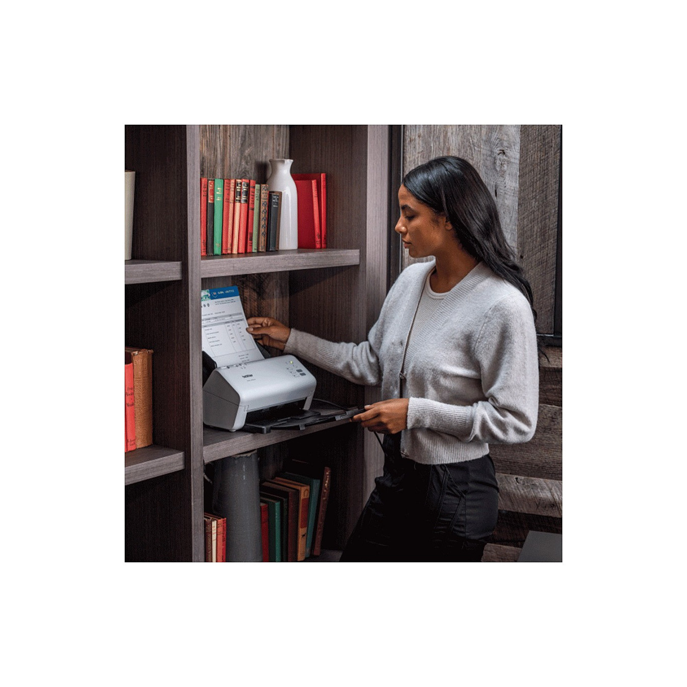 Scanner Brother ADS-4300N Duplex-Dokumentenscanner — Buy in Cyprus with Fast Delivery