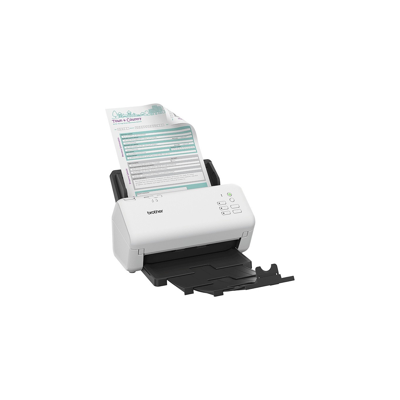 Scanner Brother ADS-4300N Duplex-Dokumentenscanner — Buy in Cyprus with Fast Delivery