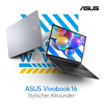 ASUS Vivobook 16 X1605VA-MB2146W 16' WUXGA Core 5 120U 16GB 512GB Win11 — Buy in Cyprus with Fast Delivery
