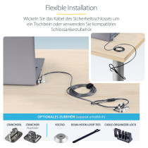 StarTech 25-PACK UNIVERSAL LAPTOP LOCK — Buy in Cyprus with Fast Delivery