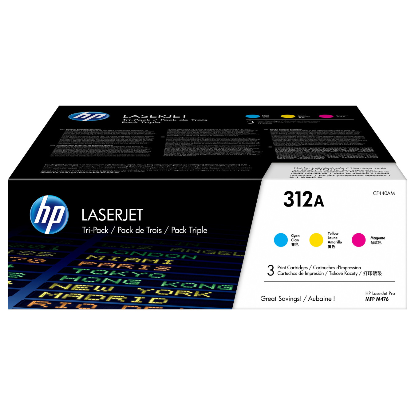 HP Toner 312A CF440AM Multipack 3er C M Y — Buy in Cyprus with Fast Delivery