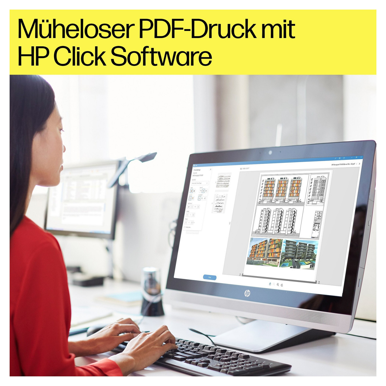 HP DesignJet T1600PS 91.44cm 36' Großformatdrucker LAN — Buy in Cyprus with Fast Delivery
