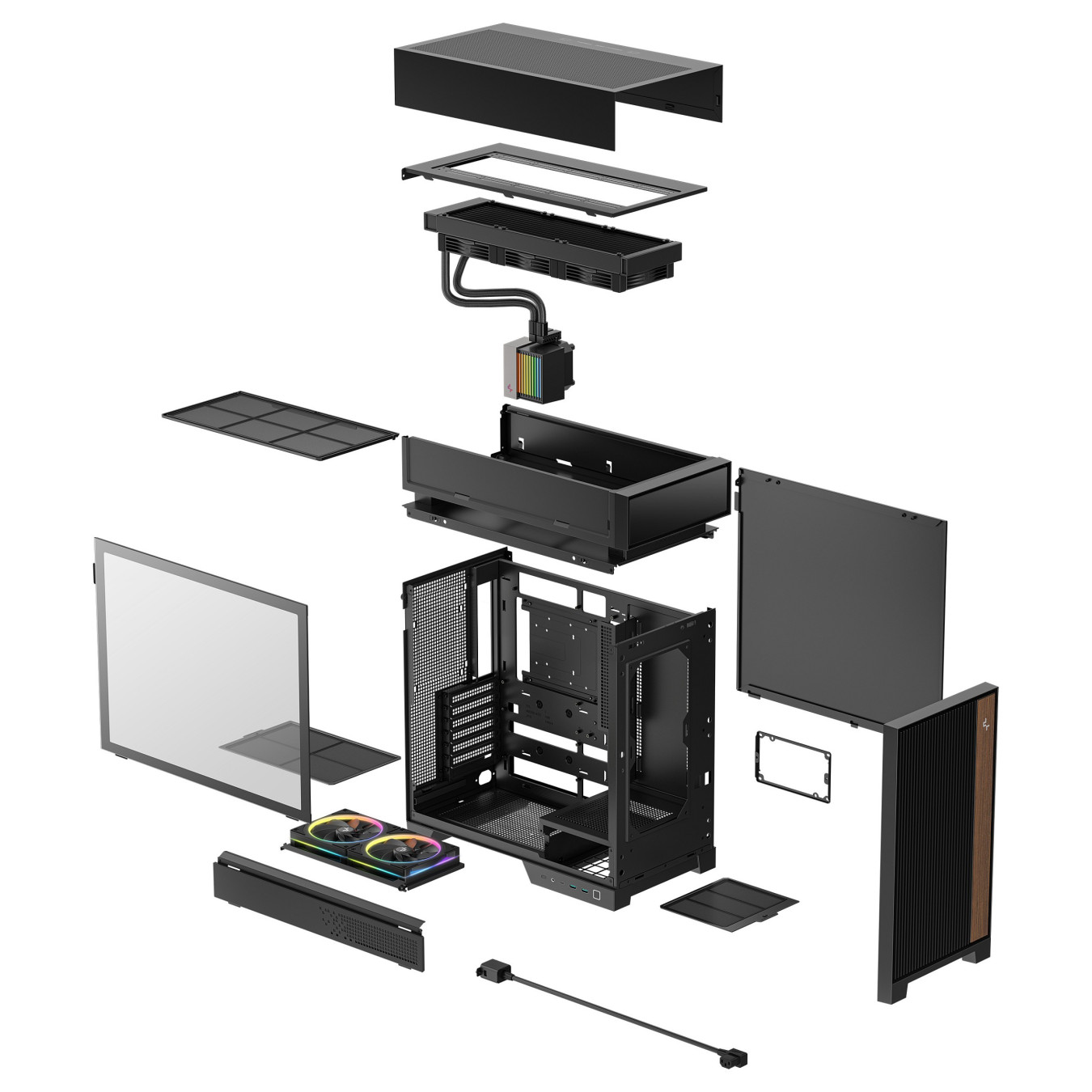 Midi DeepCool CL6600 360mm AIO Black — Buy in Cyprus with Fast Delivery