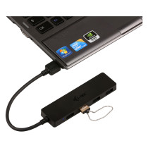 USB3.0 HUB 4Port SuperSpeed passiv i-Tec Black — Buy in Cyprus with Fast Delivery