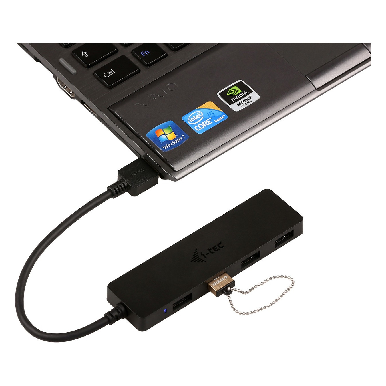 USB3.0 HUB 4Port SuperSpeed passiv i-Tec Black — Buy in Cyprus with Fast Delivery