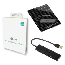 USB3.0 HUB 4Port SuperSpeed passiv i-Tec Black — Buy in Cyprus with Fast Delivery