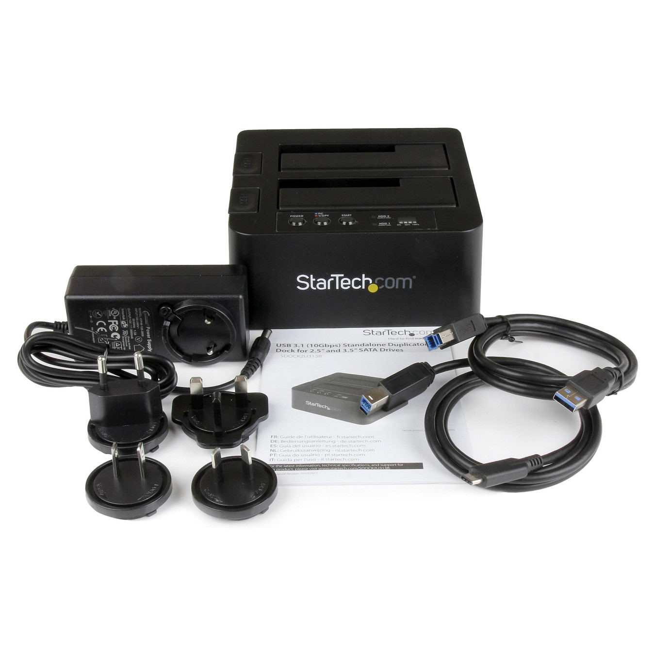 D StarTech USB 3.1 HDD DUPLICATOR DOCK — Buy in Cyprus with Fast Delivery