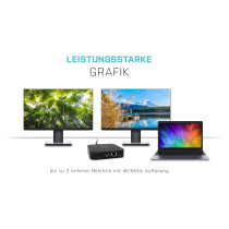 D i-tec USB-C HDMI DP Docking Station + Power Delivery 100W — Buy in Cyprus with Fast Delivery