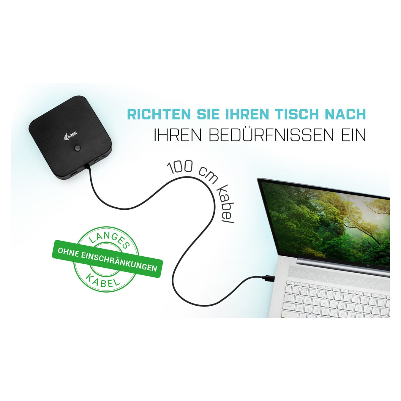 D i-tec USB-C HDMI DP Docking Station + Power Delivery 100W — Buy in Cyprus with Fast Delivery