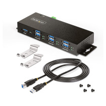 D StarTech 7PT MANAGED INDUSTRIAL USB HUB — Buy in Cyprus with Fast Delivery