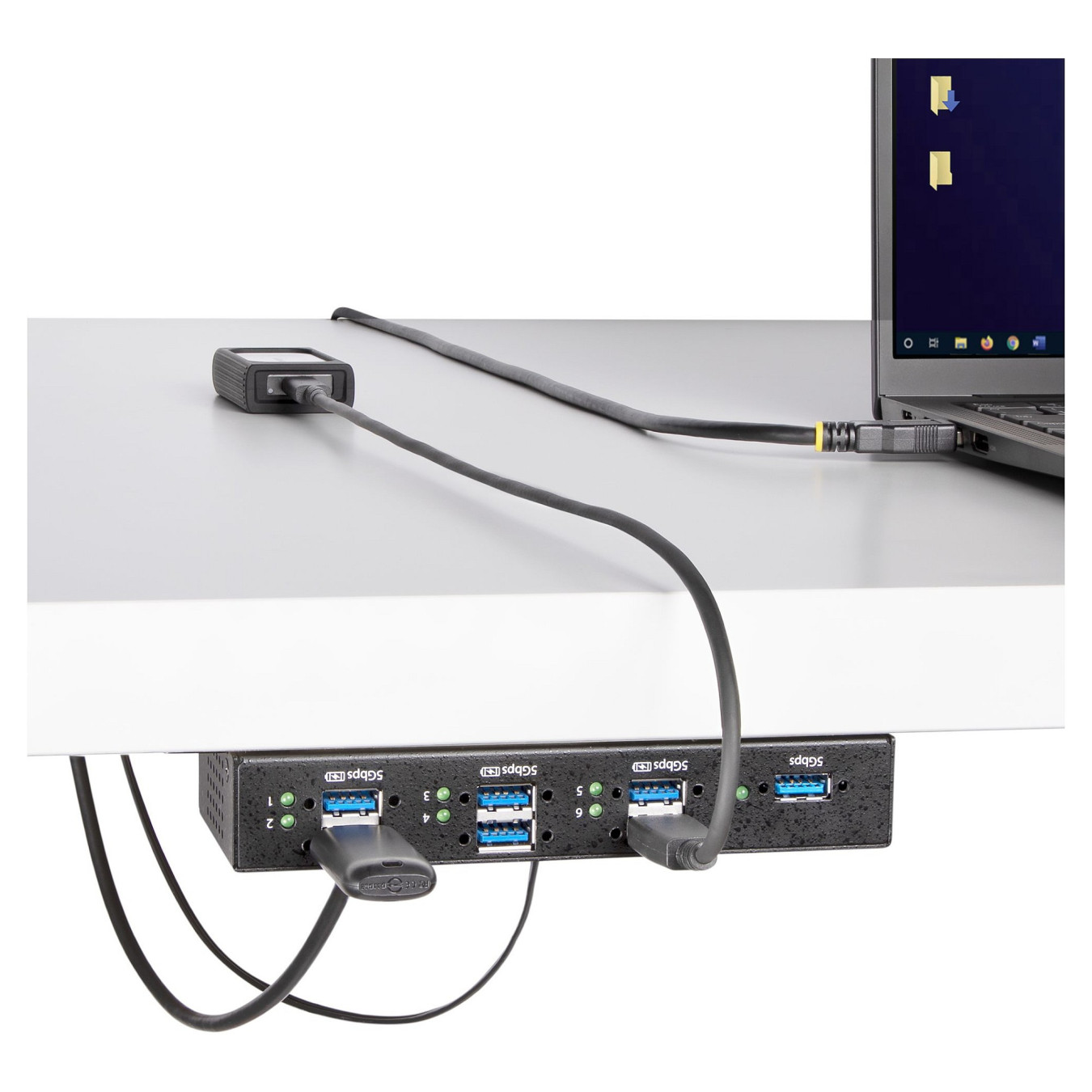 D StarTech 7PT MANAGED INDUSTRIAL USB HUB — Buy in Cyprus with Fast Delivery